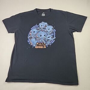 Funko Pop! Tees Star Wars Rebels Mens XL Smugglers Bounty T Shirt
